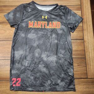 Under Armour Heatgear Black Shirt SS Sm New W/T